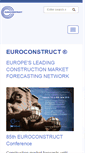 Mobile Screenshot of euroconstruct.org