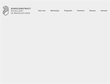 Tablet Screenshot of euroconstruct.net