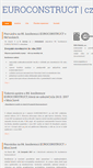 Mobile Screenshot of euroconstruct.cz